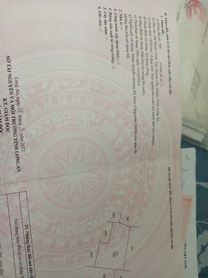 Bán căn nhà vườn tại ấp 1, xã Phước Vĩnh Tây, 2100m² giá 3.4 tỷ - Không gian sống lý tưởng!