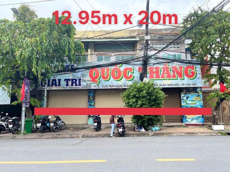 Nhà mặt tiền Trần Ngọc Quế, Cần Thơ 293m² giá 29.3 tỷ - Vị trí kinh doanh sầm uất!