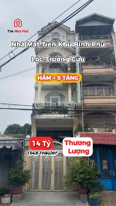 Nhà phố mặt tiền Đường Số 22, Quận 6 - 104m² giá 14 tỷ - Đầu tư sinh lời cao!