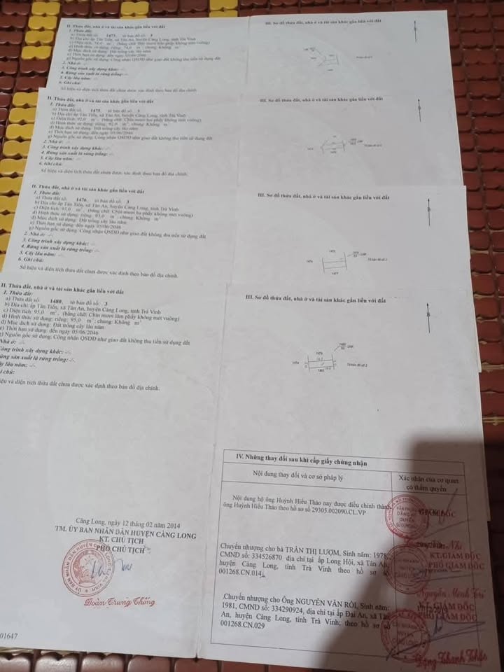 Đất nền Tân An, Càng Long, Trà Vinh 90m² giá 320 triệu - Chính chủ, sổ đỏ