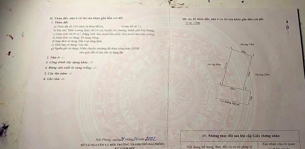 Đất mặt đường Lương Quy - Lê Lợi 68m² giá thỏa thuận - Đầu tư sinh lời ngay!