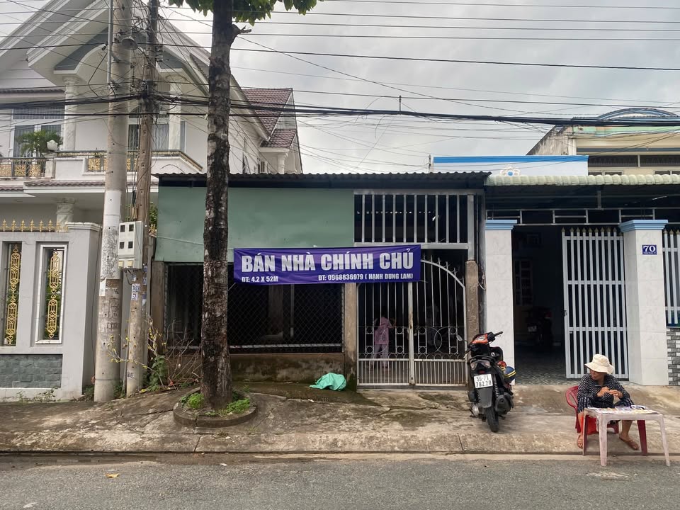 Bán đất + Nhà cấp 4 mặt tiền Trương Thị Sáu, Tân An 219,3m² - Vị trí vàng, tiềm năng tăng giá cao!