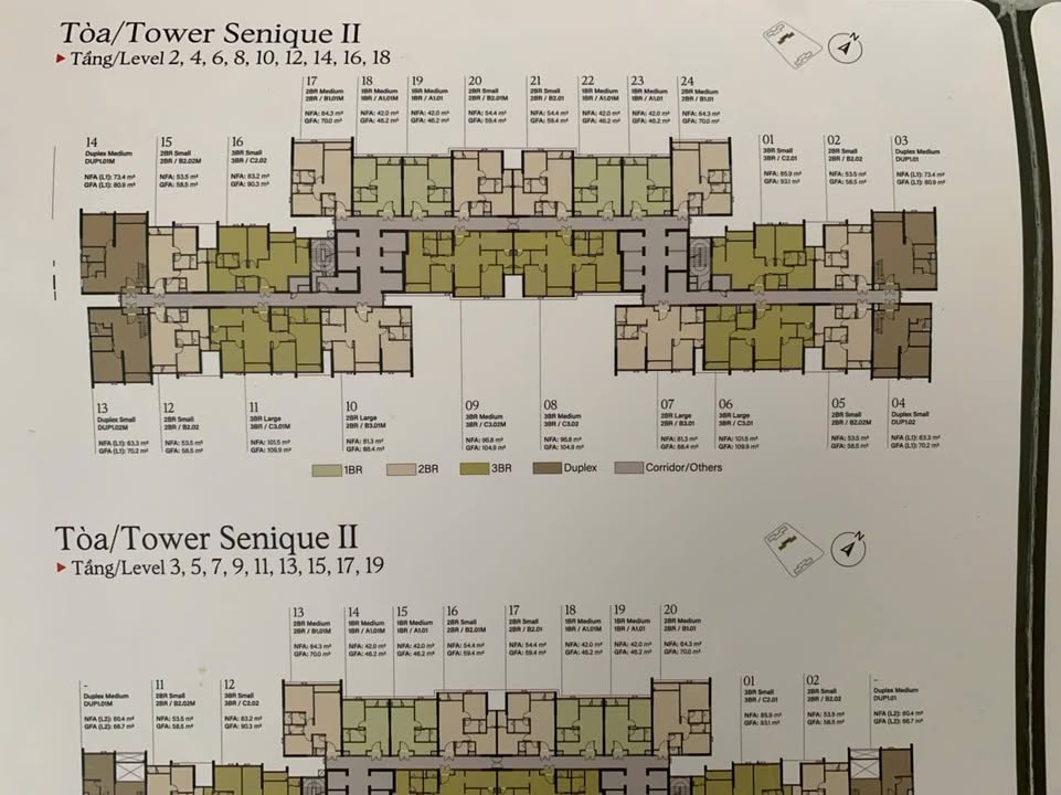 Căn hộ Duplex The Senique Gia Lâm 133,7m² giá 10 tỷ - Nội thất hoàn thiện sang trọng!