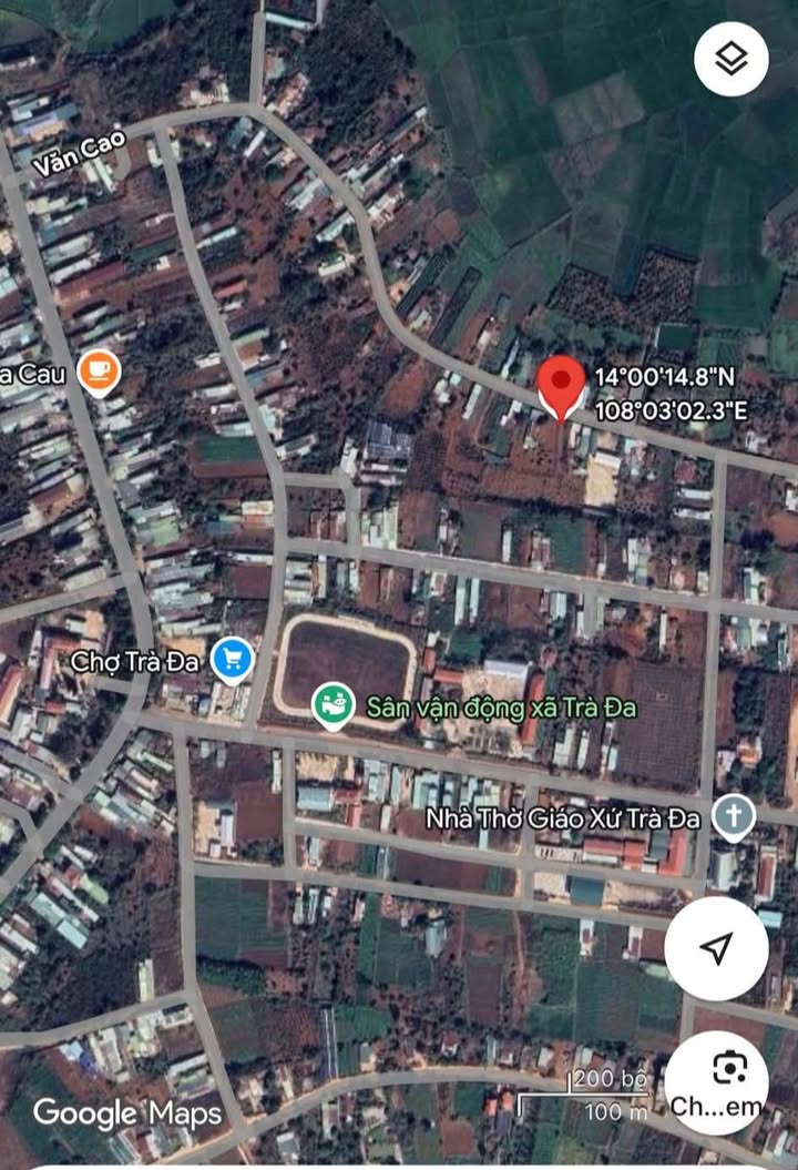 Đất mặt tiền đường Văn Cao, Pleiku 510m² giá 1.6 tỷ - Phù hợp làm nhà vườn, biệt thự!