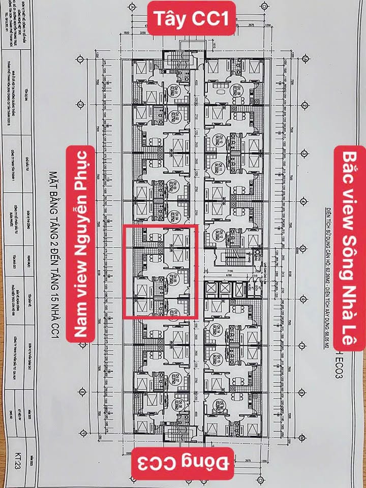 Căn hộ chung cư Tân Thành 3 Thanh Hóa 68m² giá 1.3 tỷ - Chính chủ bán gấp!