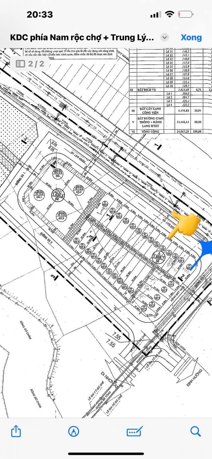 Đất nền Nhơn Phong 104m² giá 1.38 tỷ - Mặt tiền kinh doanh đắc địa
