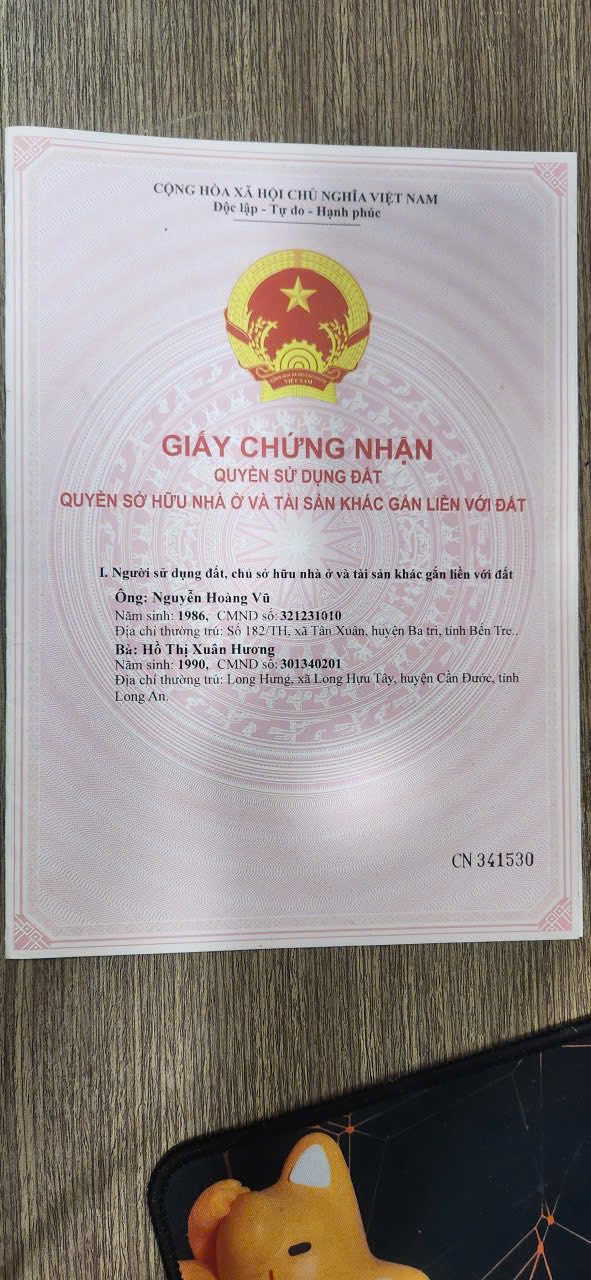 Đất thổ cư 159m² tại Tân An - Sổ đỏ chính chủ, giá thỏa thuận