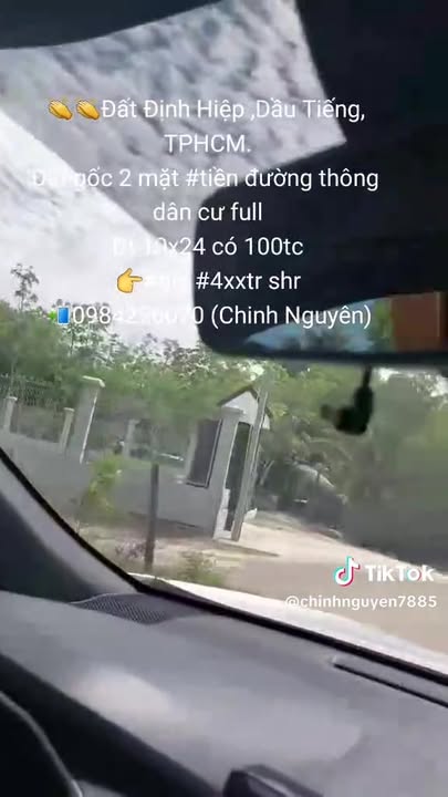 Đất nền Định Hiệp, Dầu Tiếng, Bình Dương 240m² giá 400 triệu - Sổ đỏ chính chủ!