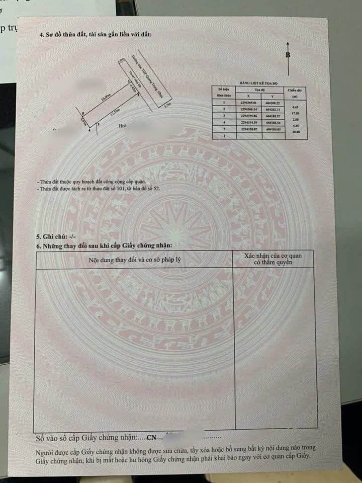 Lô đất mặt tiền TDP Quang Trung - Đồ Sơn 88.8m² giá chỉ 2.5 tỷ - Sổ đỏ chính chủ!