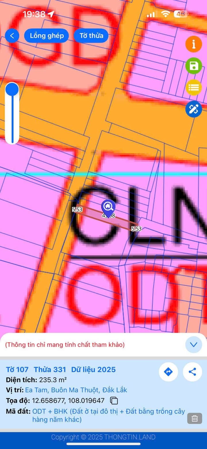 Đất nền mặt tiền đường Phùng Hưng, phường Ea Tam, 236.5m² giá 2.62 tỷ - Đầu tư sinh lời lý tưởng!