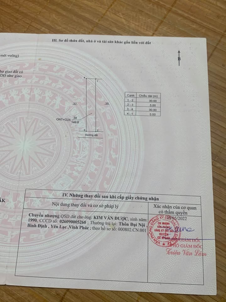 Đất nền chính chủ khu công nghiệp Phú Xuân 150m² giá chỉ 235 triệu - Cơ hội đầu tư sinh lời!