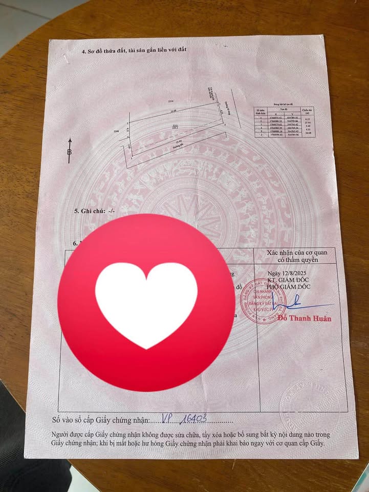 Đất nền Hòa Tiến Đà Nẵng 149.5m² giá 1.6 tỷ - Đầu tư lý tưởng cho nhà vườn!