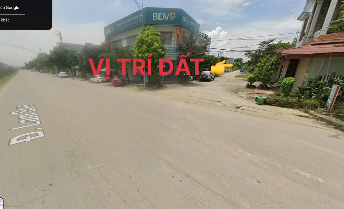 Đất nền 66m² tại đường Lam Sơn, Thọ Xuân chỉ 900 triệu - Cơ hội đầu tư tuyệt vời!