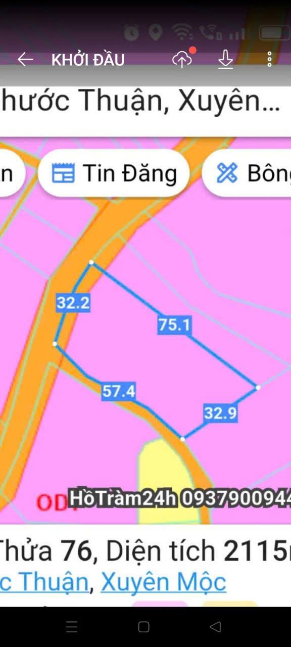 Đất nền Hồ Tràm Bà Rịa - Vũng Tàu 2100m² giá 5 tỷ - Cơ hội đầu tư tuyệt vời!