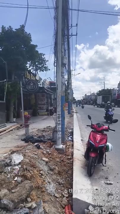 Đất nền mặt tiền đường 22 tháng 12, Thuận An 3.560m² - Giá đầu tư hợp lý 140 tỷ!