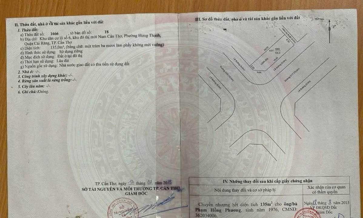 Đất nền góc KDC Hồng Loan Cần Thơ 143m² giá 6.9 tỷ - Đầu tư sinh lời hấp dẫn!