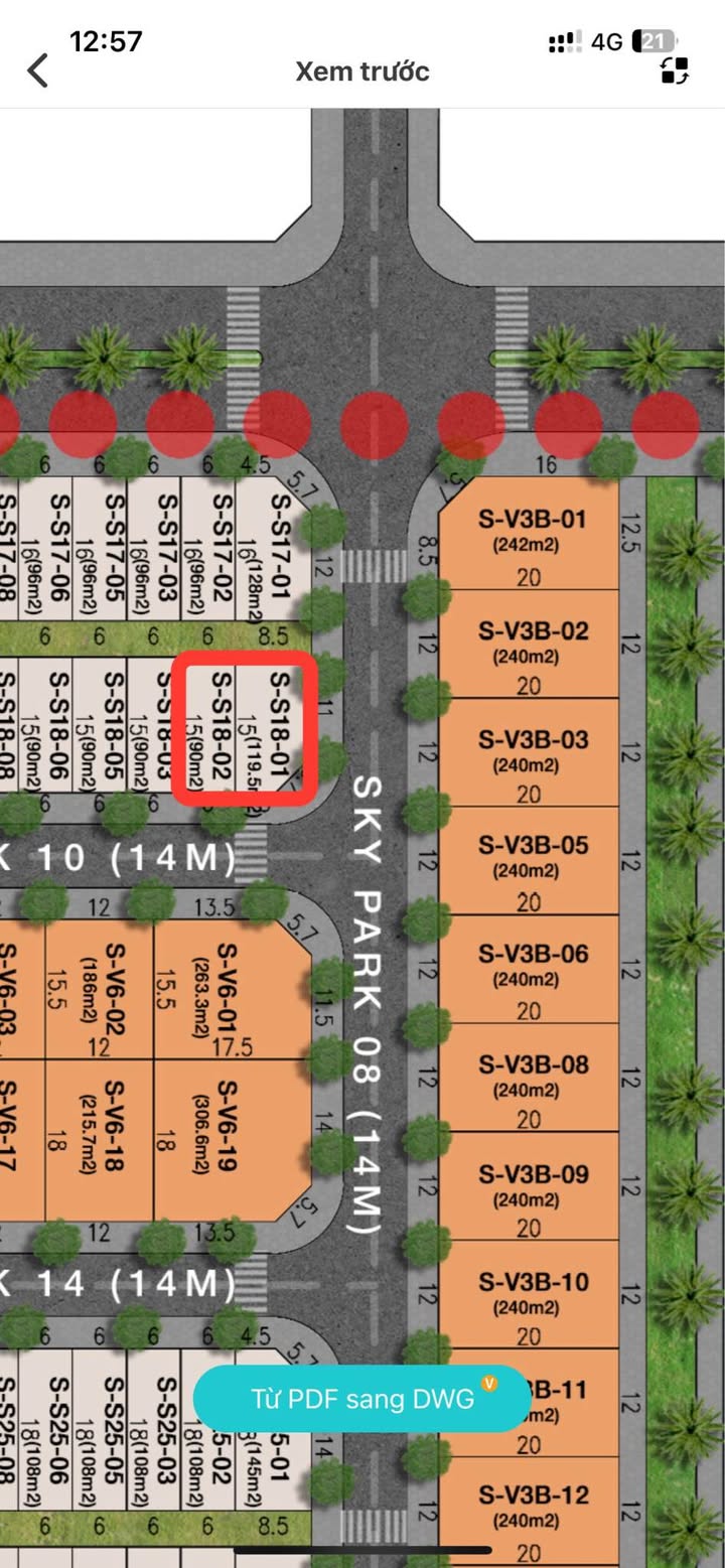 Đất nền CASA Duy Hải 210m² giá 4.2 tỷ - Vị trí đẹp, hạ tầng hoàn thiện!