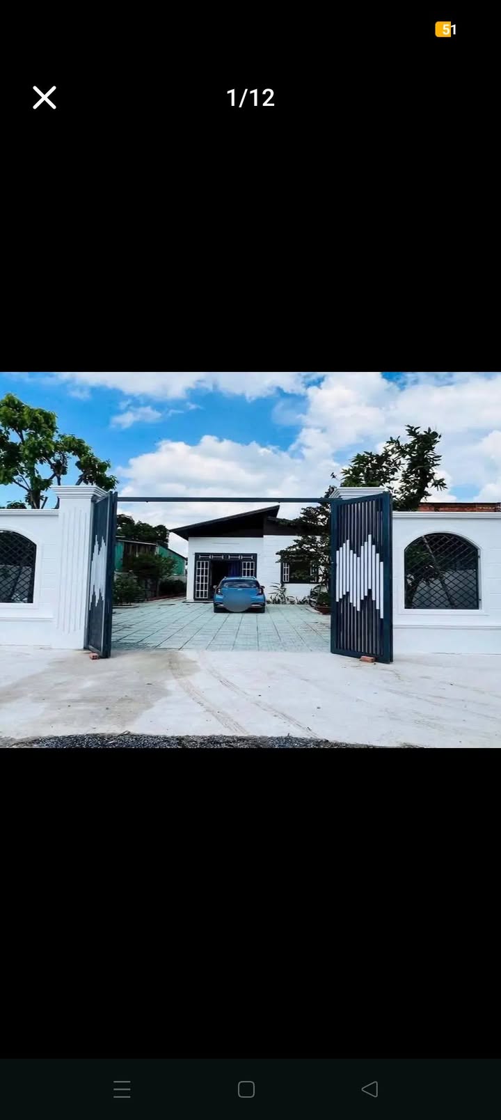 Nhà mái thái hiện đại tại xã Phước Thạnh, Củ Chi 455m² giá 3.85 tỷ - Không gian sống lý tưởng!