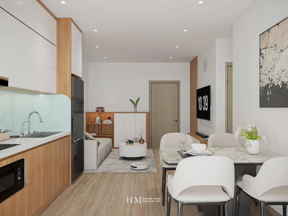 Căn hộ Cát Tường Smart City Yên Phong 3PN giá 9 triệu - Nội thất mới đẹp