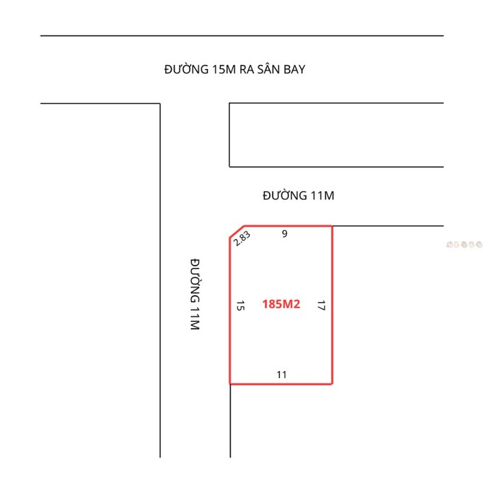 Đất Nghi Liên, Vinh 185m² giá 3 tỷ - Lô góc đẹp, pháp lý rõ ràng!