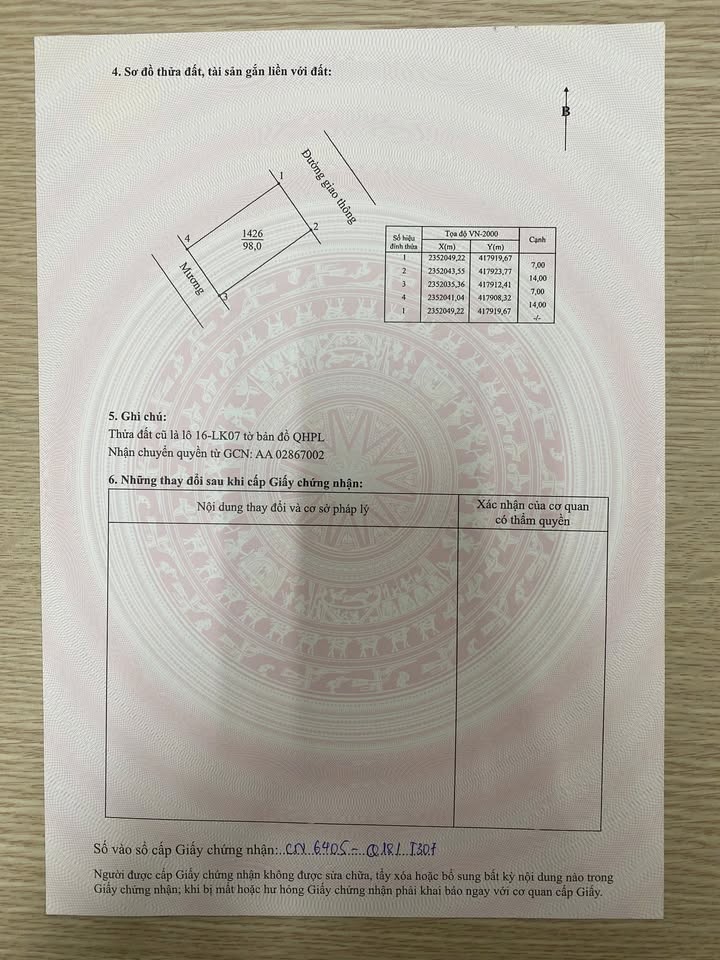 Lô đất vàng tại xã Tân Tiến, TP Bắc Giang 98m² giá 9 tỷ - Cơ hội hiếm có!