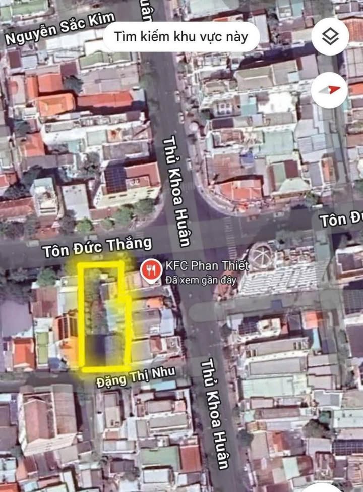 Đất 2 mặt tiền Tôn Đức Thắng - Đặng Thị Nhu 650m² giá 8 tỷ - Cơ hội đầu tư tuyệt vời!