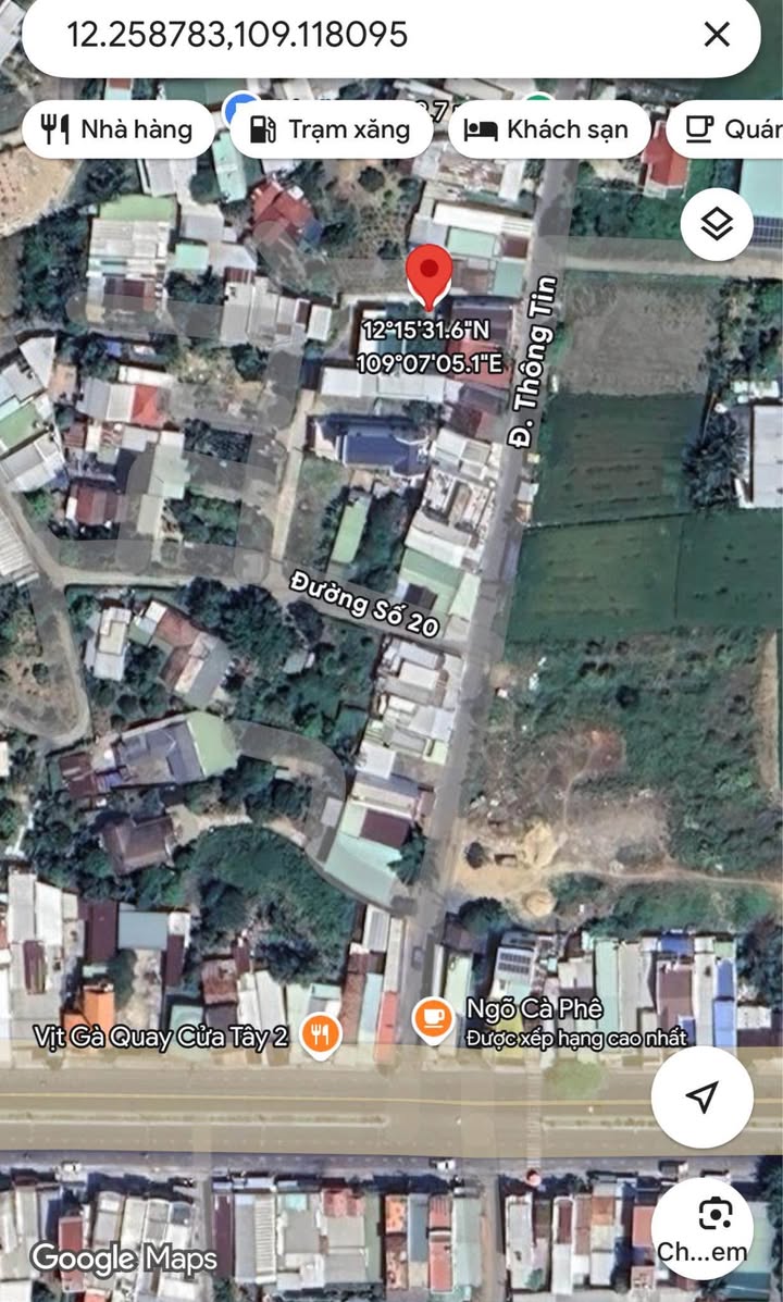 Đất nền Diên An, Diên Khánh 68.5m² giá 1.179 tỷ - Đường rộng, dân cư đông đúc!