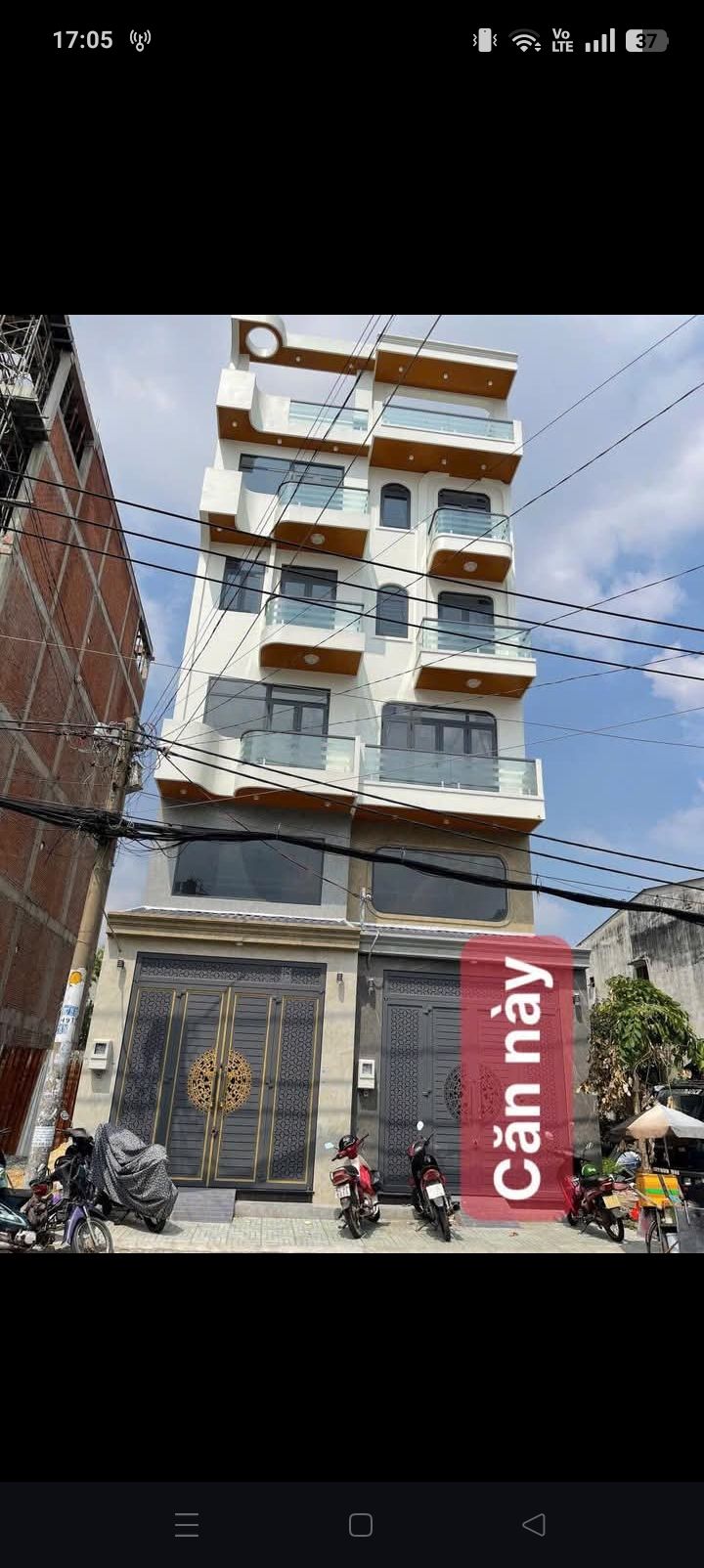 Nhà nguyên căn mặt tiền Trương Phước Phan, quận Bình Tân 72m² giá 38 triệu - Thang máy hiện đại!