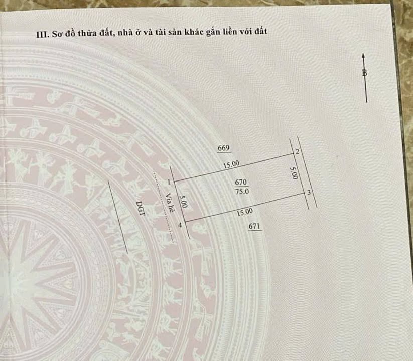 Đất phân lô Cổng Ngói, Đan Phượng 75m² giá 5.438 tỷ - Cơ hội đầu tư tuyệt vời!