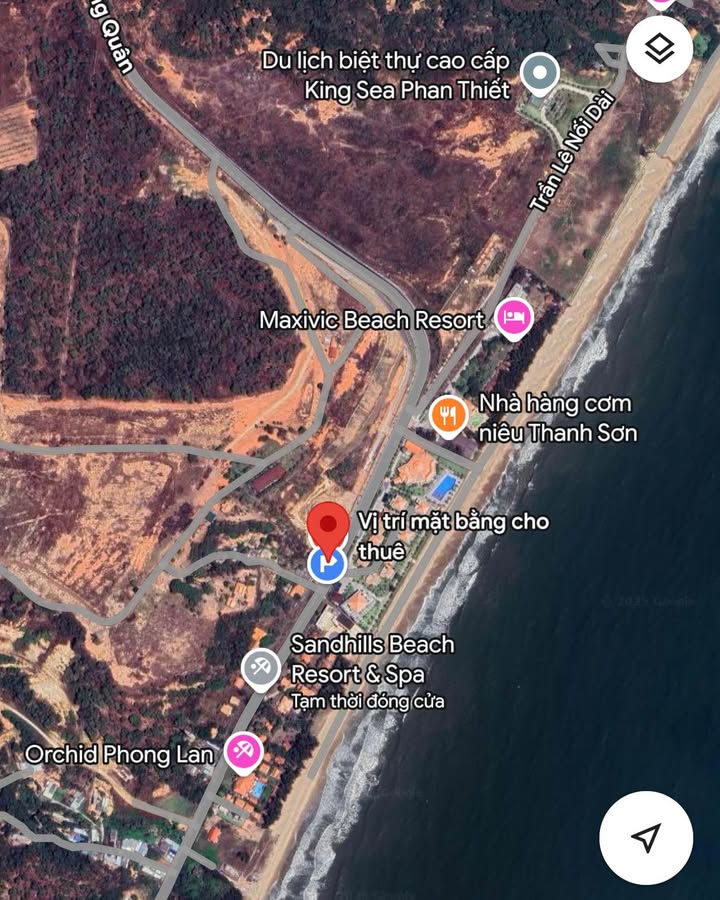 Mặt bằng cho thuê tại Lạc Long Quân, Phan Thiết 2000m² - Vị trí đắc địa cạnh biển!