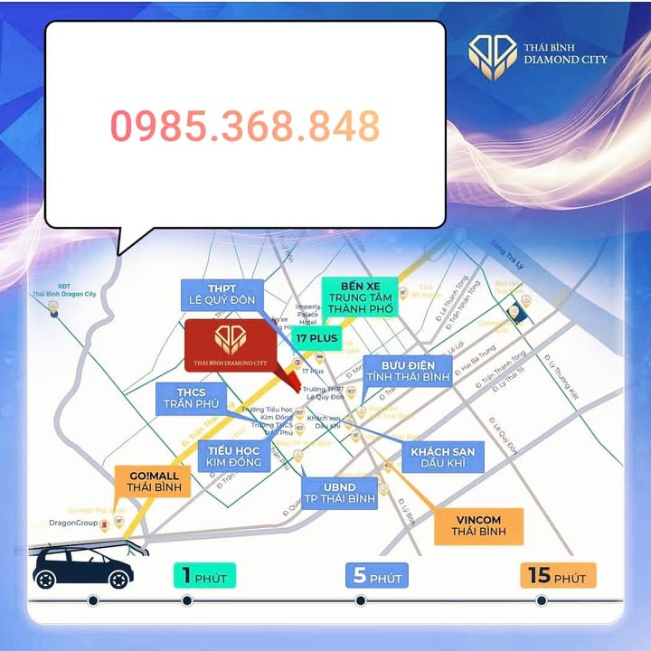 Shophouse Thái Bình Diamond City 70m² giá 2.6 tỷ - Đầu tư sinh lời vượt trội!