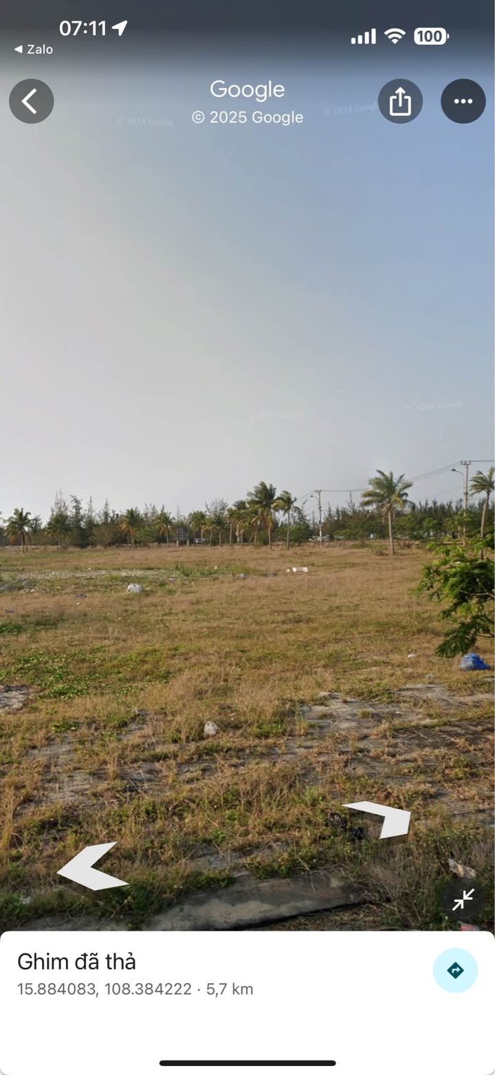 Đất biển Cửa Đại Hội An 1540m² giá 49.288 tỷ - Vị trí vàng 3 mặt tiền