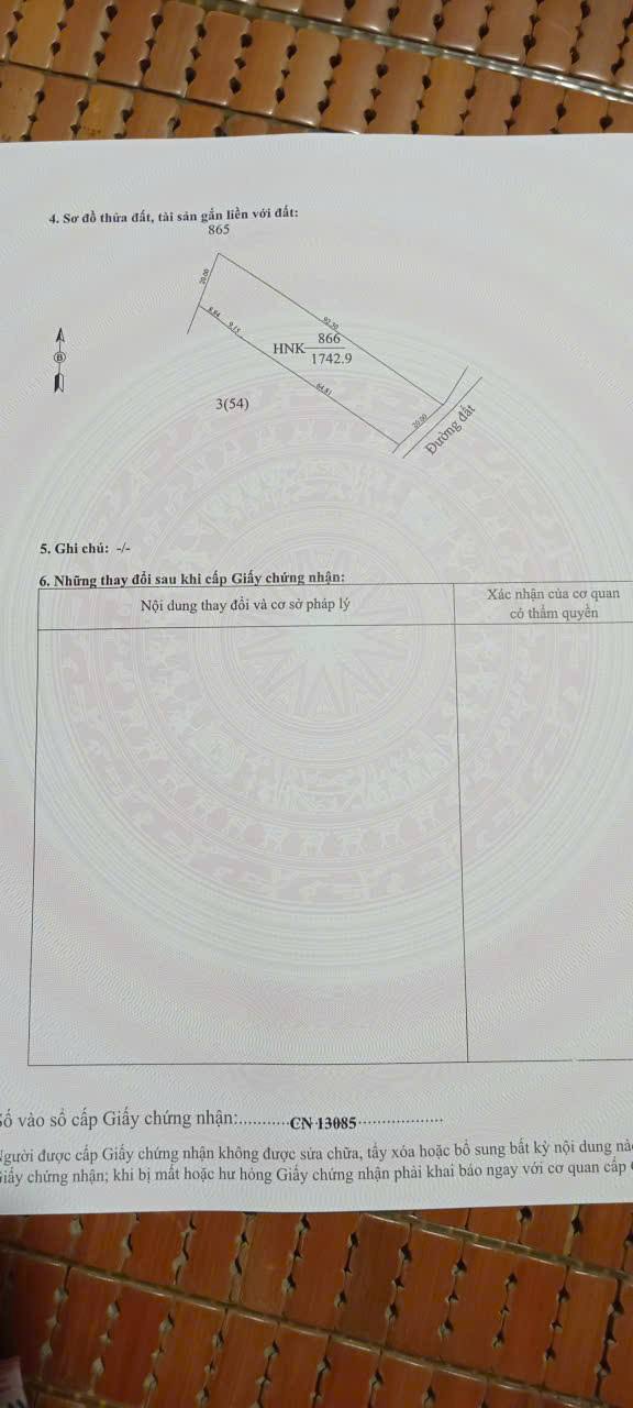 Đất nền ấp Rộc B, Thạnh Đức, Gò Dầu, 1840m² giá chỉ 3.2 tỷ - Cơ hội đầu tư tốt!