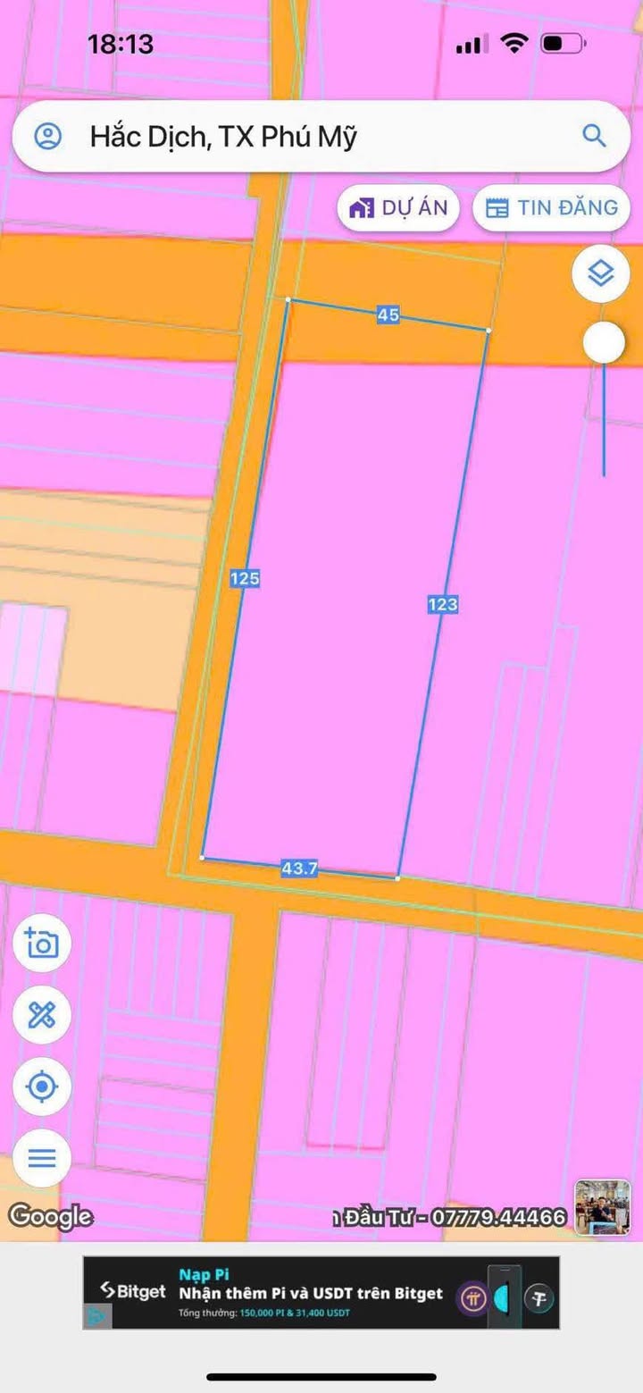 Đất liền kề Hắc Dịch, Phú Mỹ 6,5 sào giá 24 tỷ - Pháp lý rõ ràng, đầu tư sinh lời!