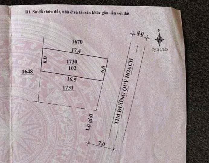 Đất nền chính chủ tại Bảo Lộc 102m² giá 1.7 tỷ - Đầu tư sinh lời ngay!