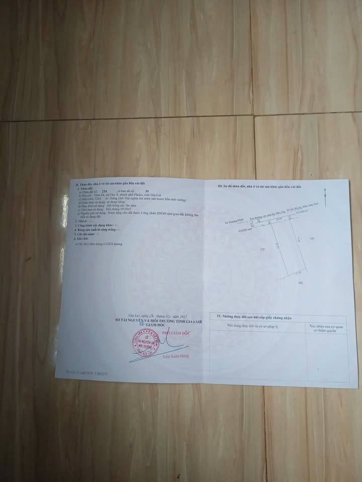 Đất nền thôn 2 xã Chư Á 2246m² giá 2.7 tỷ - Cơ hội đầu tư sinh lời!