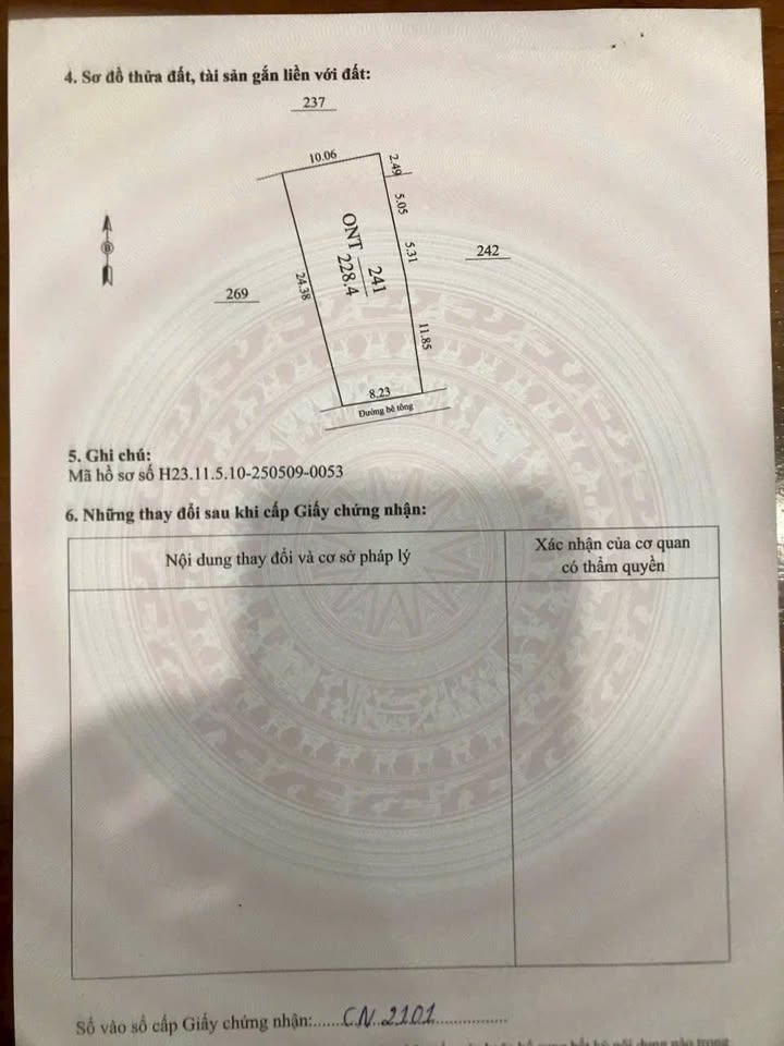 Đất nền Hiệp Cát 473m² giá thỏa thuận - Chính chủ bán gấp!