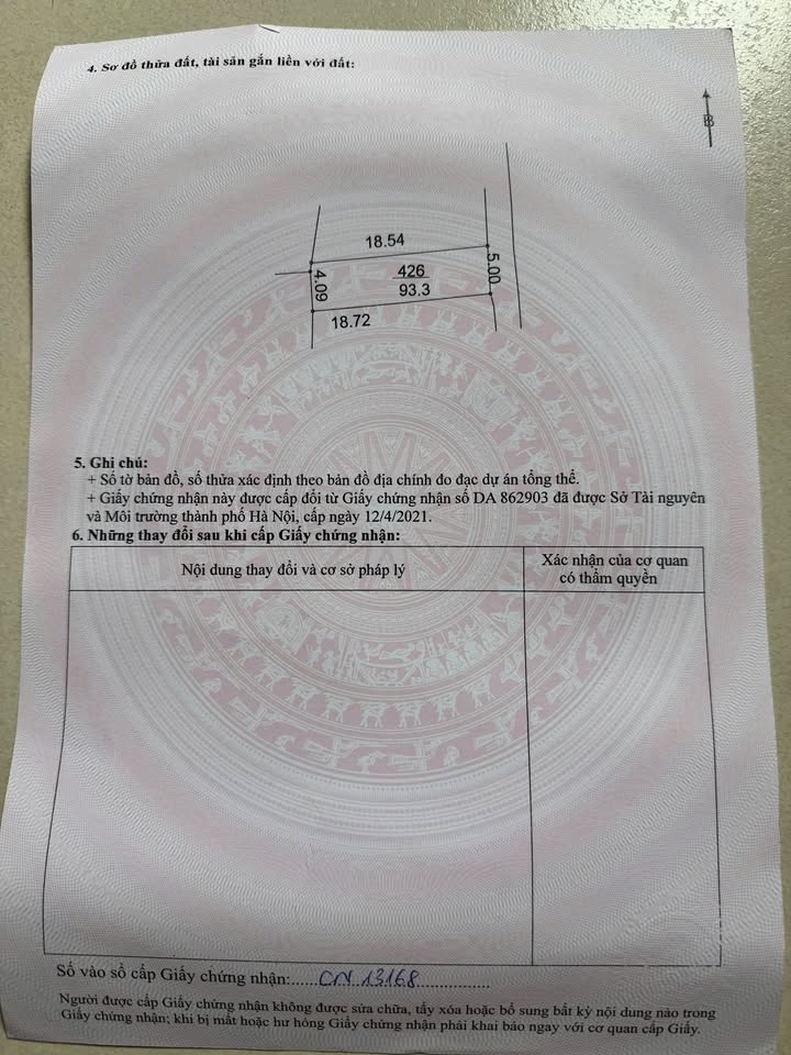 Đất thổ cư 93m² tại thôn Bèn, xã Tuy Lai - Giá chỉ 930 triệu, sở hữu ngay!