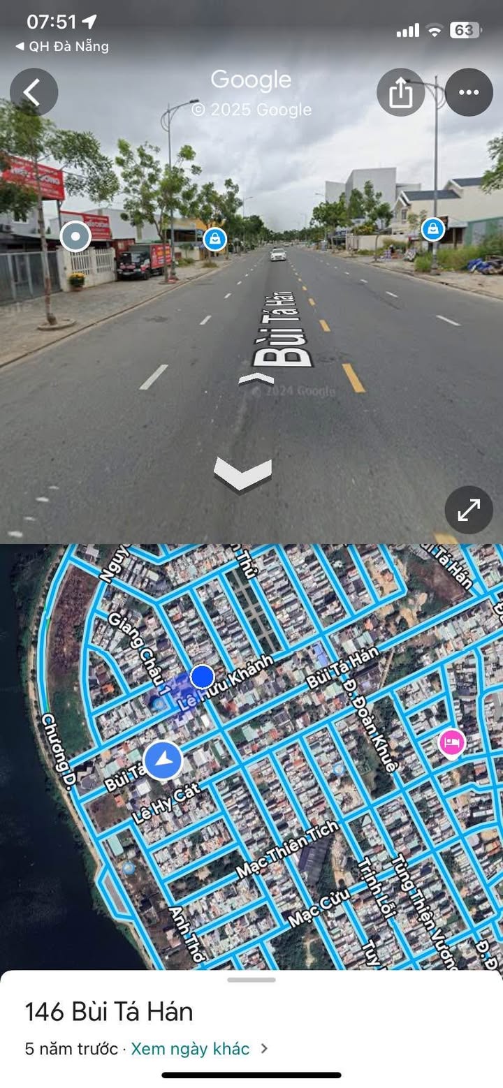 Đất biệt thự Bùi Tá Hán, Đà Nẵng 250m² giá 24 tỷ - Đầu tư lý tưởng!