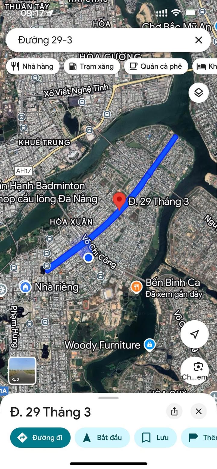 Đất nền 2 mặt tiền đường 29/3, Hòa Xuân, Đà Nẵng 166m² - Cơ hội đầu tư hấp dẫn!