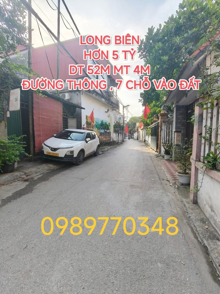 Đất Tình Quang, Long Biên 52m² giá 5 tỷ - Cơ hội đầu tư tuyệt vời!