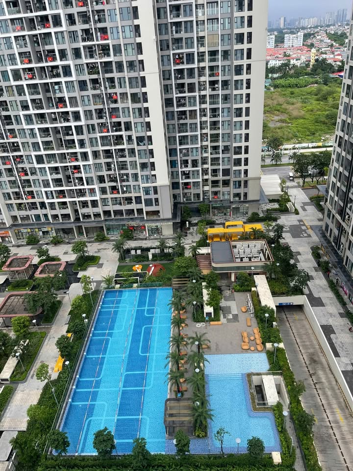 Căn hộ cho thuê tại Vinhomes Smart City, Tây Mỗ, 3PN giá 17 triệu - Full đồ mới, view bể bơi cực đẹp!