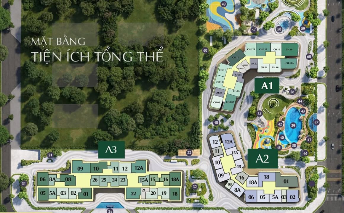 Căn hộ 2PN Tầng cao Tòa A3 Vinhomes Smart City 73,5m² giá 6.79 tỷ - Thiết kế tối ưu, view đẹp!