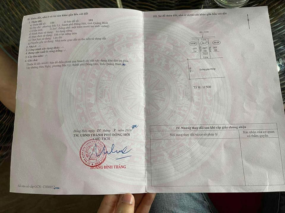 Nhà mặt tiền đường Lê Đình Chinh, Bắc Lý 112m² giá 2 tỷ - Đầu tư sinh lời tuyệt vời!