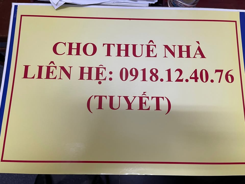 Nhà cho thuê đường 3/2, phường Tân Thành, Cà Mau 72m² - Khu trung tâm sầm uất!