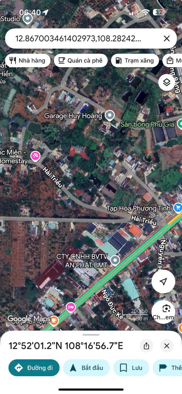 Đất thổ cư đường Hải Triều, Buôn Hồ, Đắk Lắk 250m² giá chỉ 150 triệu - Cơ hội đầu tư hiếm có!