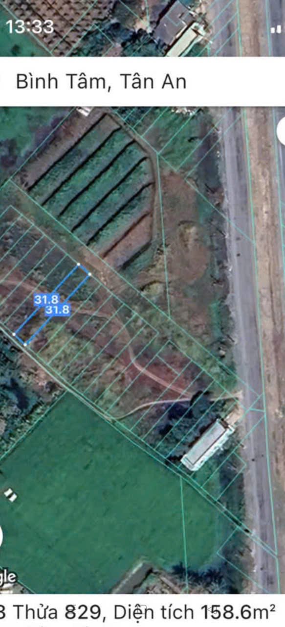 Đất nền Bình Tâm, TP Tân An 160m² giá 1 tỷ - Cơ hội đầu tư hấp dẫn!