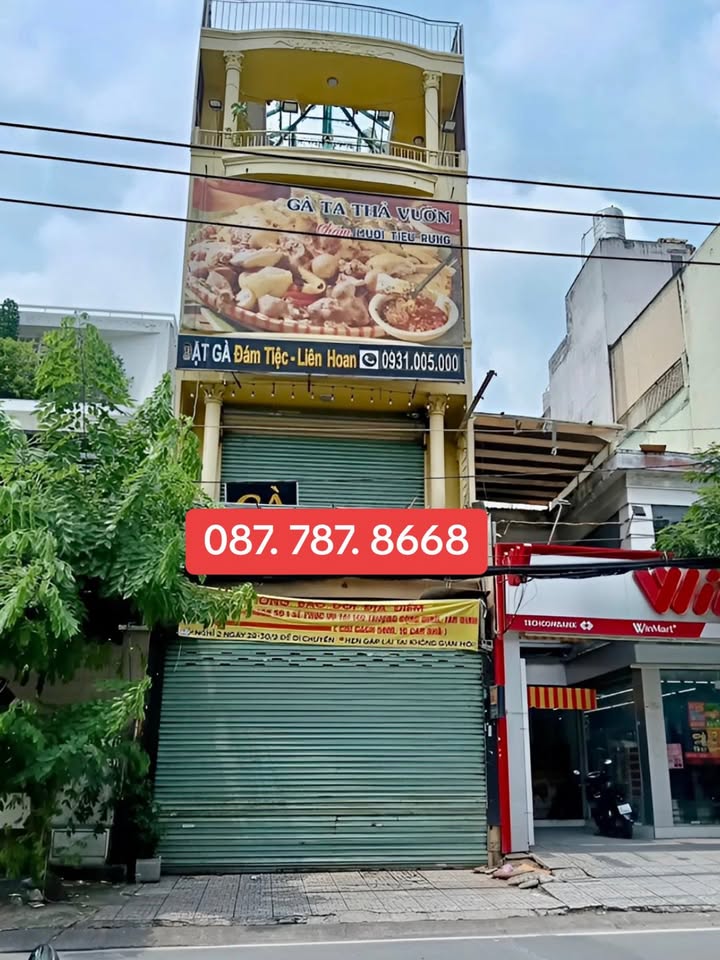 Cho thuê nhà mặt tiền Trương Công Định, Tân Bình 120m² - Kinh doanh thuận lợi!