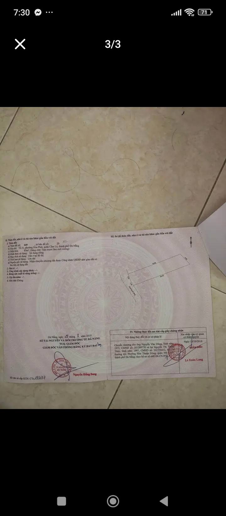 Đất nền đẹp tại kiệt 500/60 Tôn Đản, Liên Chiểu, 85m² giá 2.65 tỷ - Cơ hội đầu tư hấp dẫn!