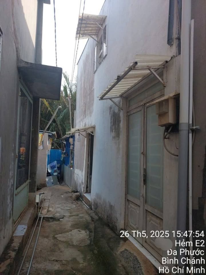 Nhà bán Đa Phước, Bình Chánh 21m² giá 600 triệu - Hướng Đông Nam thoáng mát!